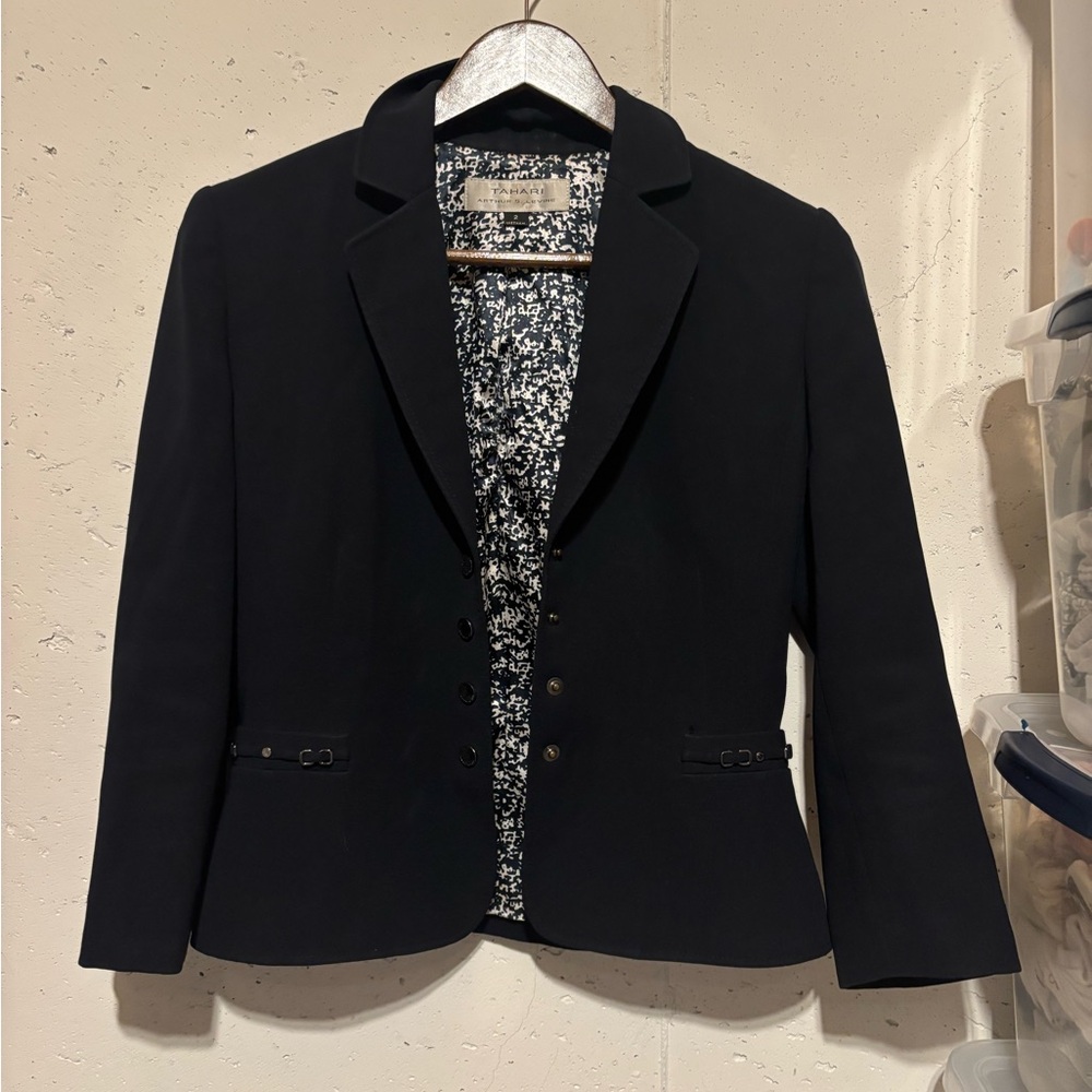 Tahari Black Women's Blazer